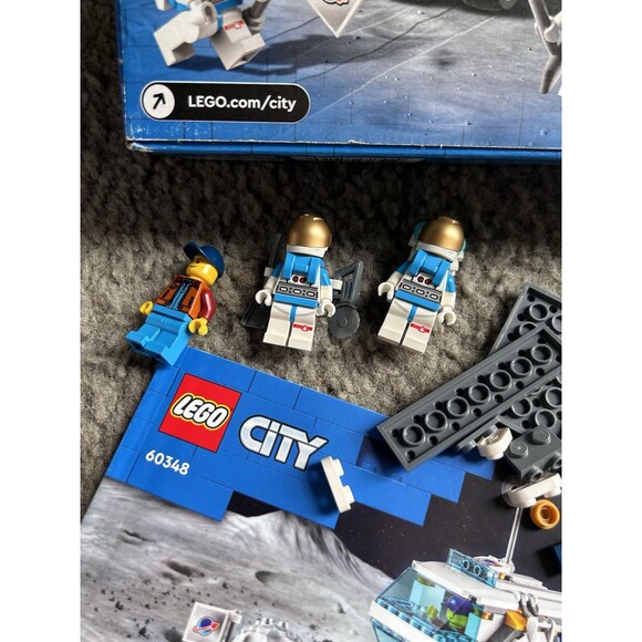 LEGO CITY: Lunar Roving Vehicle 60348 used 100% complete - Picture 2 of 7